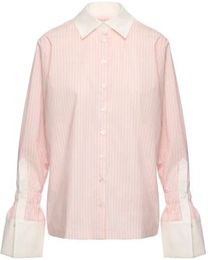 V:PM ATELIER Ginny Striped Shirt - Pink