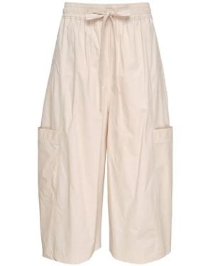 Lee Mathews Gilbert Drawstring-Waist Pants - White
