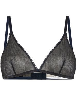 Momoní Soutien-Gorge Amethist À Bonnets Triangles - Black