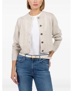 Autumn Cashmere Button-Front Cardigan - Blue