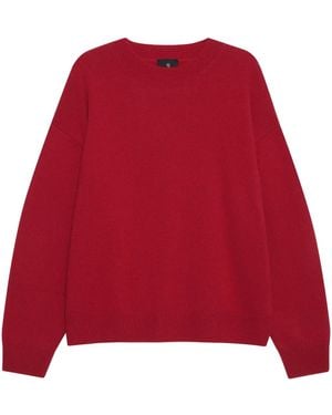 Anine Bing Jersey Lee - Rojo