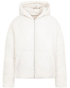 Mordecai Logo-Embroidered Jacket - White