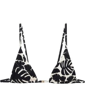 Anine Bing Bellamy Bikini Top - Black