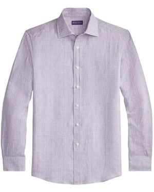 Ralph Lauren Check-Pattern Shirt - Purple