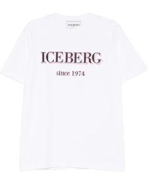 Iceberg Logo T-Shirt - White