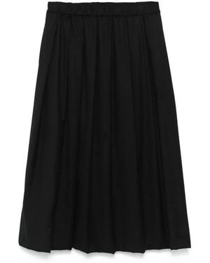 Fabiana Filippi A-Line Midi Skirt - Black