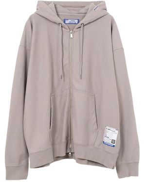 in・stru(men-tal) Zip-Up Hoodie - Brown