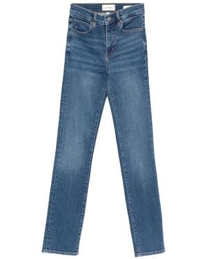 FRAME Jean The Pencil À Cinq Poches - Bleu