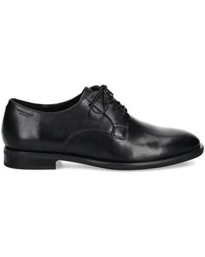 Vagabond Shoemakers Lace-Up Leather Shoes - Black