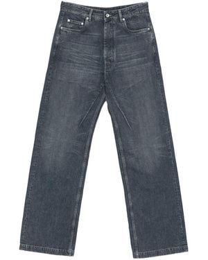 Rick Owens Five-Pocket Design Jeans - Blue