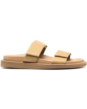 Uma Wang Sandalen Mit Klettverschluss - Mettallic