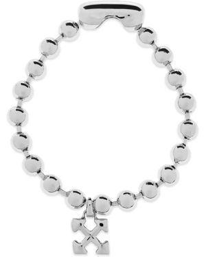 Off-White c/o Virgil Abloh Arrow Ballchain Bracelet - Metallic