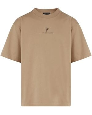 Giuseppe Zanotti Lr-62 T-Shirt - Natural