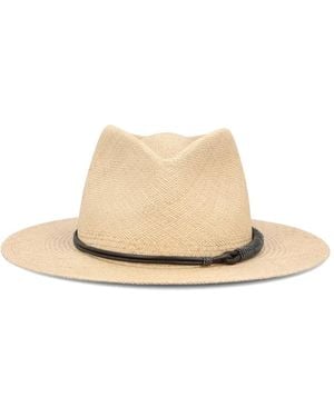 Brunello Cucinelli Fedora Hat - Natural