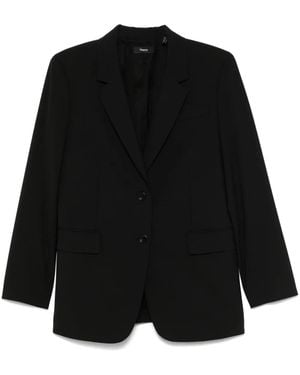 Theory Single-Breasted Blazer - Black