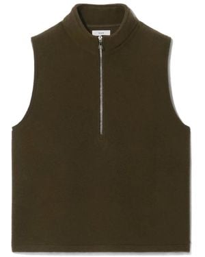 Rier Chaleco Con Media Cremallera - Verde