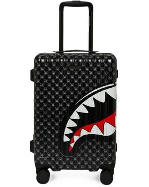 Sprayground Valigia Rigida Shark Mouth - Nero
