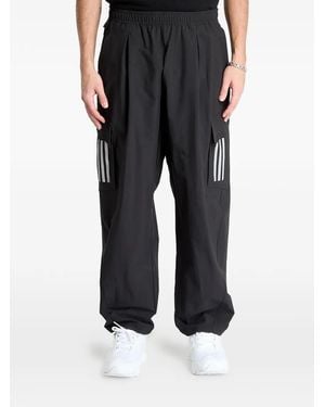 adidas X Mercedes Amg Petronas Formula One Team Cargo Broek Met 3 Strepen - Zwart