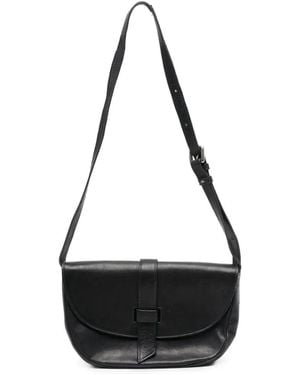 SOMMET Tekla Leather Cross Body Bag - Black