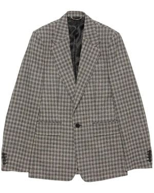 Acne Studios Kariertes Sakko - Grau