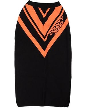 Marcelo Burlon Gonna Midi - Nero
