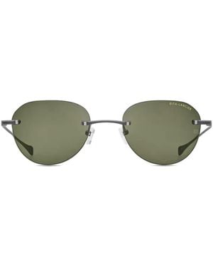 Dita Eyewear Lsa-121 Rimless Sunglasses - Green
