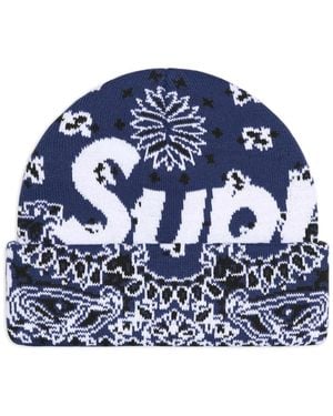 Supreme Textured-Knit Beanie Hat for Men | Lyst Canada