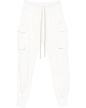 Rick Owens Pantalones cargo con corte Mastodon - Blanco