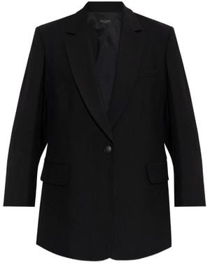 Rag & Bone Single-Breasted Blazer - Black