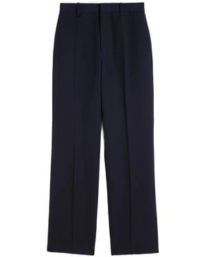 Jil Sander High-Waisted Pants - Blue