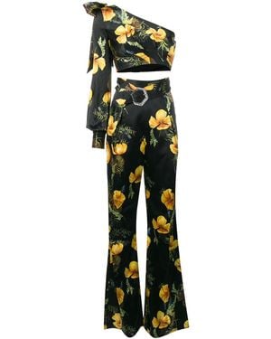 Philipp Plein In Flowers Two -Piece - Black