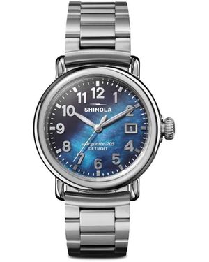 Shinola Meteorite 36Mm - Blue