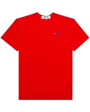 COMME DES GARÇONS PLAY Embroidered-Heart T-Shirt