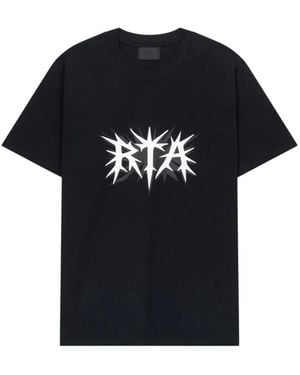 RTA T-Shirt Liam Con Logo - Nero
