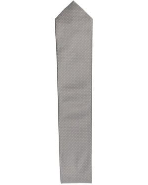 Errico Formicola Patterned Tie - Grey