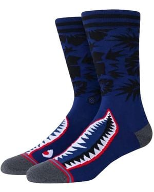 Stance Tropical Warbird Socks - Blue