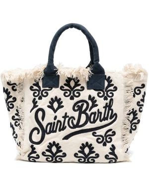 MC2 Saint Barth Vanity Rug Tote Bag - White