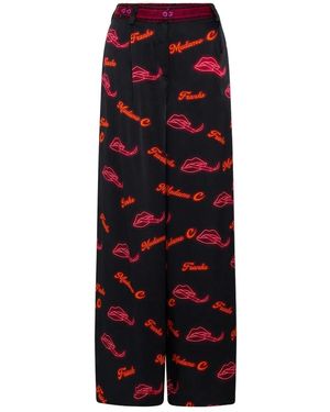 CAMILLA Electric Loveland Palazzo Pants - Red
