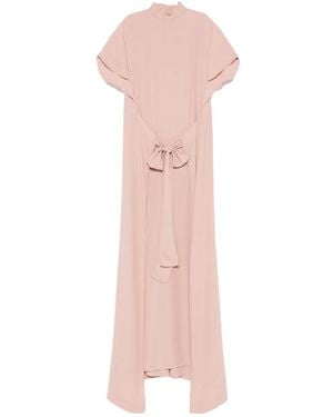 N°21 Wrap Maxi Dress - Pink