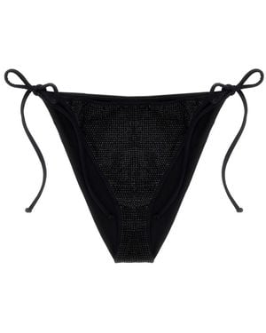 Mc2 Saint Barth Croca Bikini Bottoms - Black