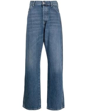 McQueen Loose Cotton Jeans - Blue