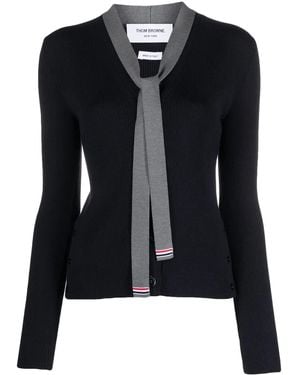 Thom Browne Top De Punto - Negro