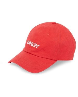 Oakley Baseballkappe Mit Einsätzen - Rot