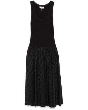 Nissa Drop-Waist Maxi Dress - Black