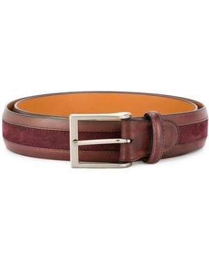 Magnanni Classic Buckle Belt - Brown