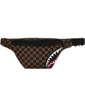 Sprayground Riñonera Con Detalle De Tiburón - Negro