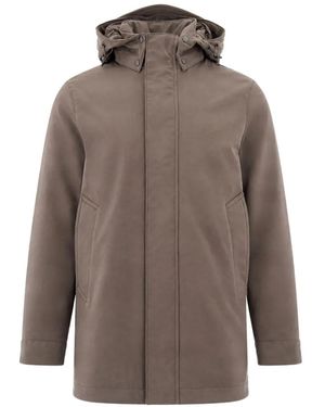Woolrich Doudoune À Capuche - Brown