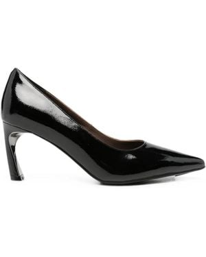 SERGIO MORETTI FIRENZE Pumps Mit Finish - Schwarz