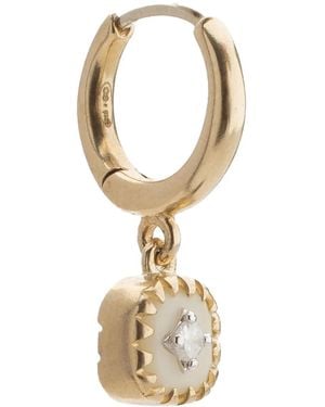 Pascale Monvoisin 9Kt Pierrot Diamond Earring - Metallic