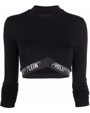 Philipp Plein Sportjacke Mit Logo - Schwarz